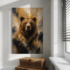 Cuadro decorativo canvas Oso 017
