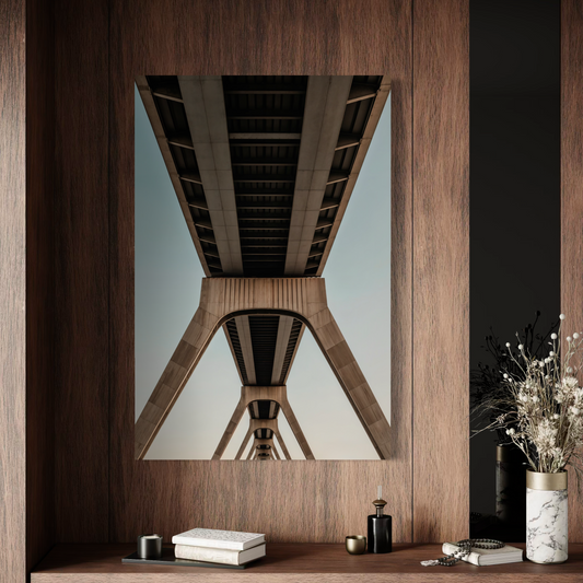 Cuadro decorativo canvas Arquitectura brutalista 007