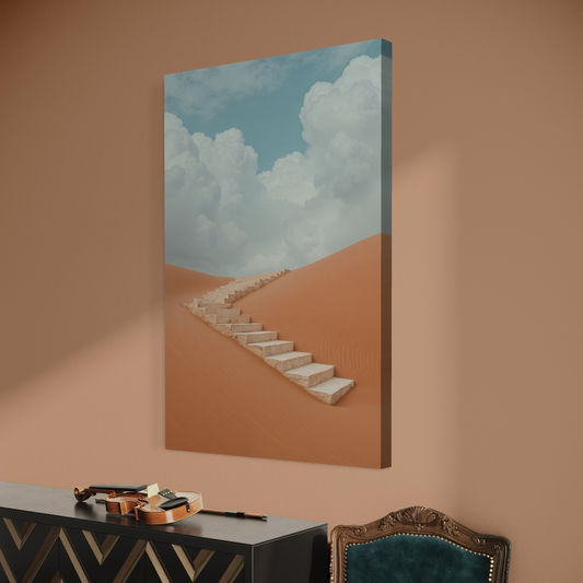 Cuadro decorativo canvas Umbral de Arena