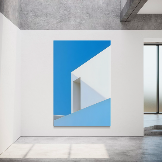 Cuadro decorativo canvas Arquitectura minimalista 006