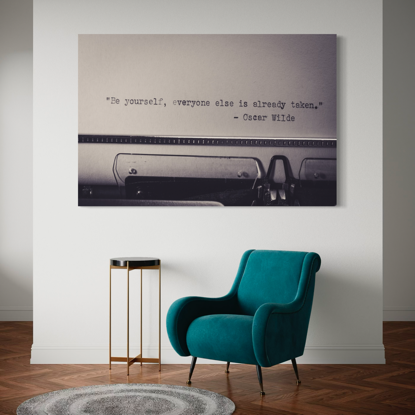 Cuadro decorativo canvas Be Yourself