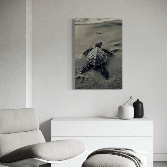 Cuadro decorativo canvas Tortuga 004