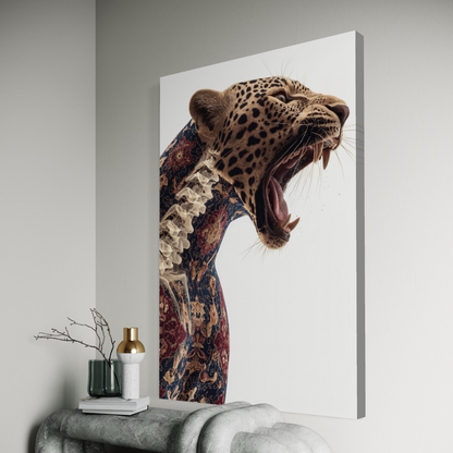 Cuadro decorativo canvas Jaguar 015