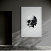 Cuadro decorativo canvas Craneo 005