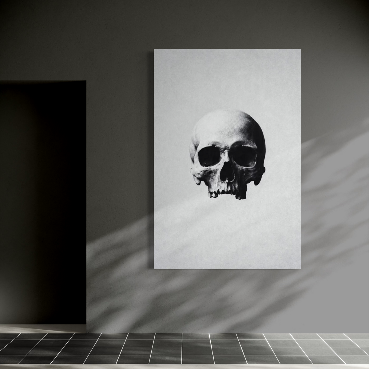 Cuadro decorativo canvas Craneo 005