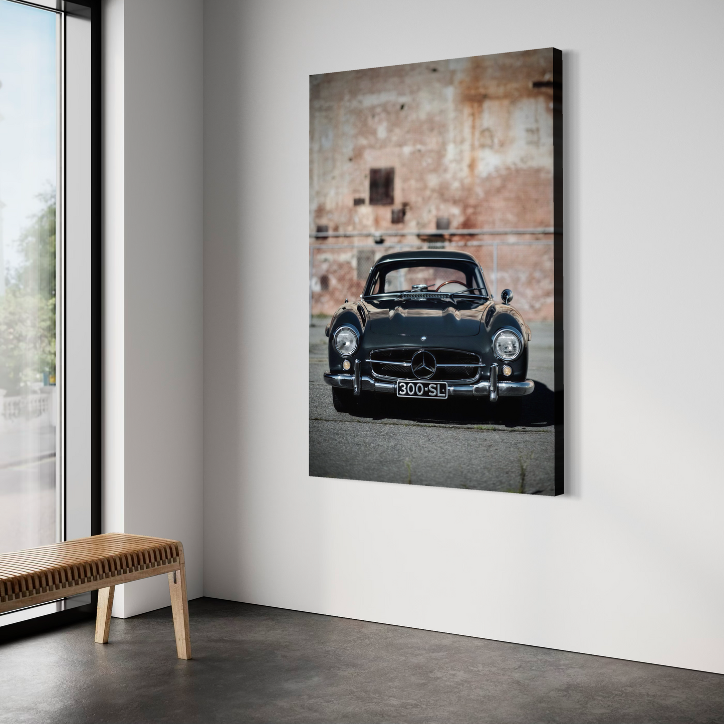 Cuadro decorativo canvas Mercedes-Benz 300 SL 001