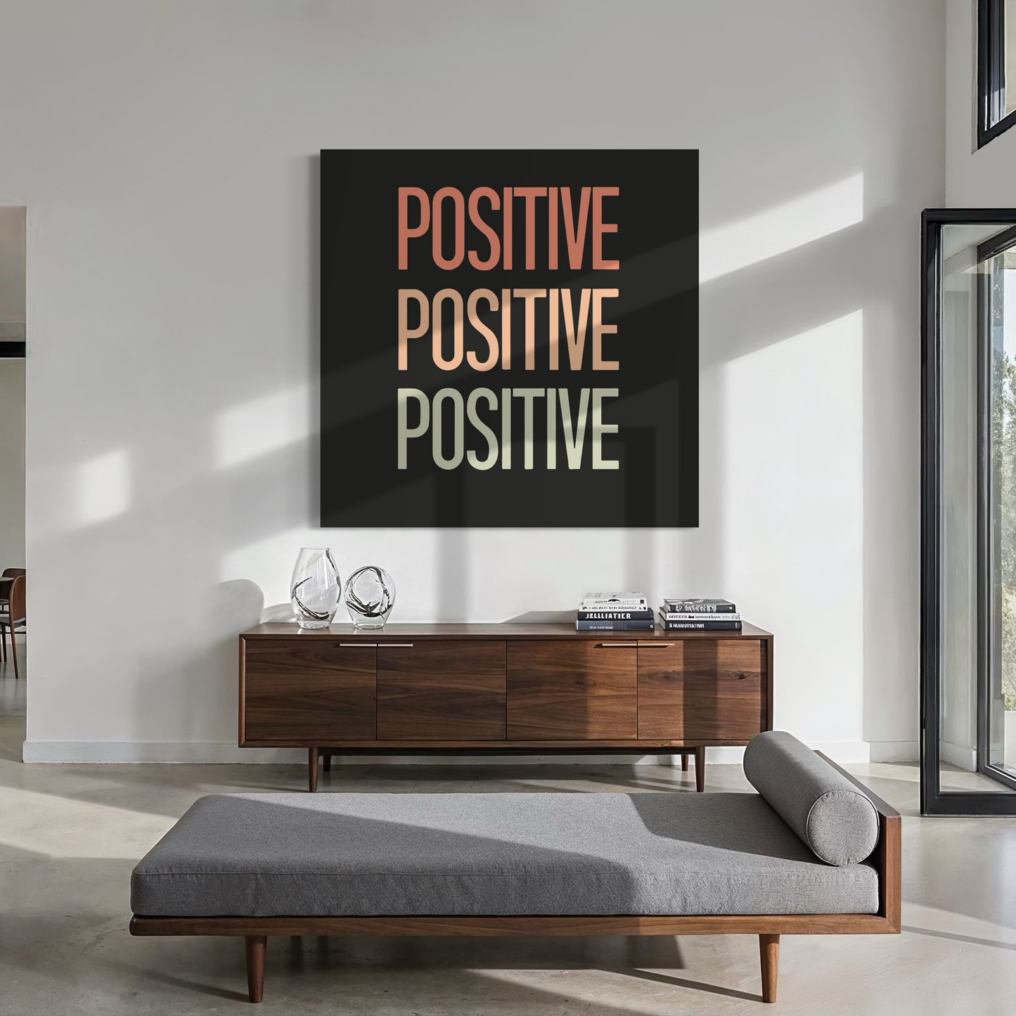 Cuadro decorativo canvas Positive