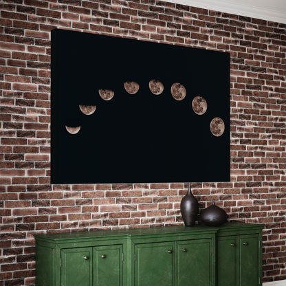 Cuadro decorativo canvas Ciclo Lunar 001