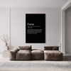 Cuadro decorativo canvas Focus 005