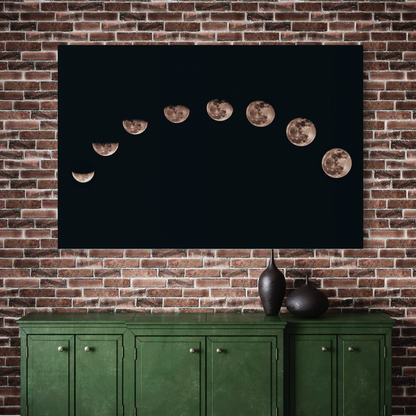 Cuadro decorativo canvas Ciclo Lunar 001