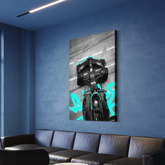 Cuadro decorativo canvas Petronas 002