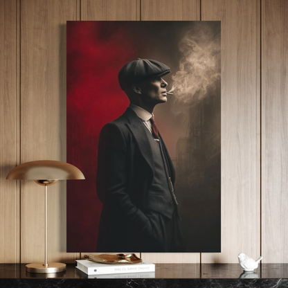 Cuadro decorativo canvas Thomas Shelby 001
