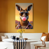 Cuadro decorativo canvas Canguro 002