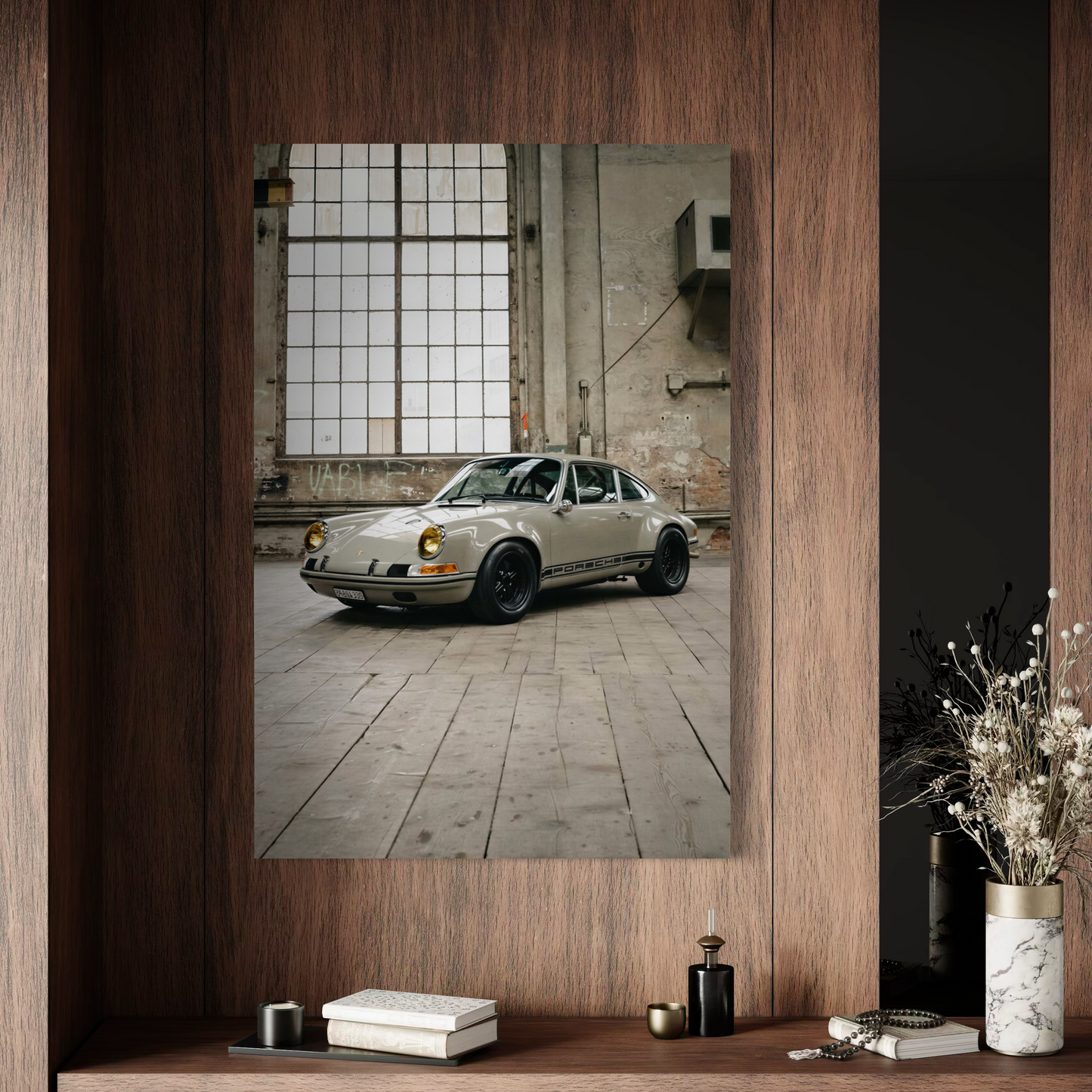 Cuadro decorativo canvas Porsche 007
