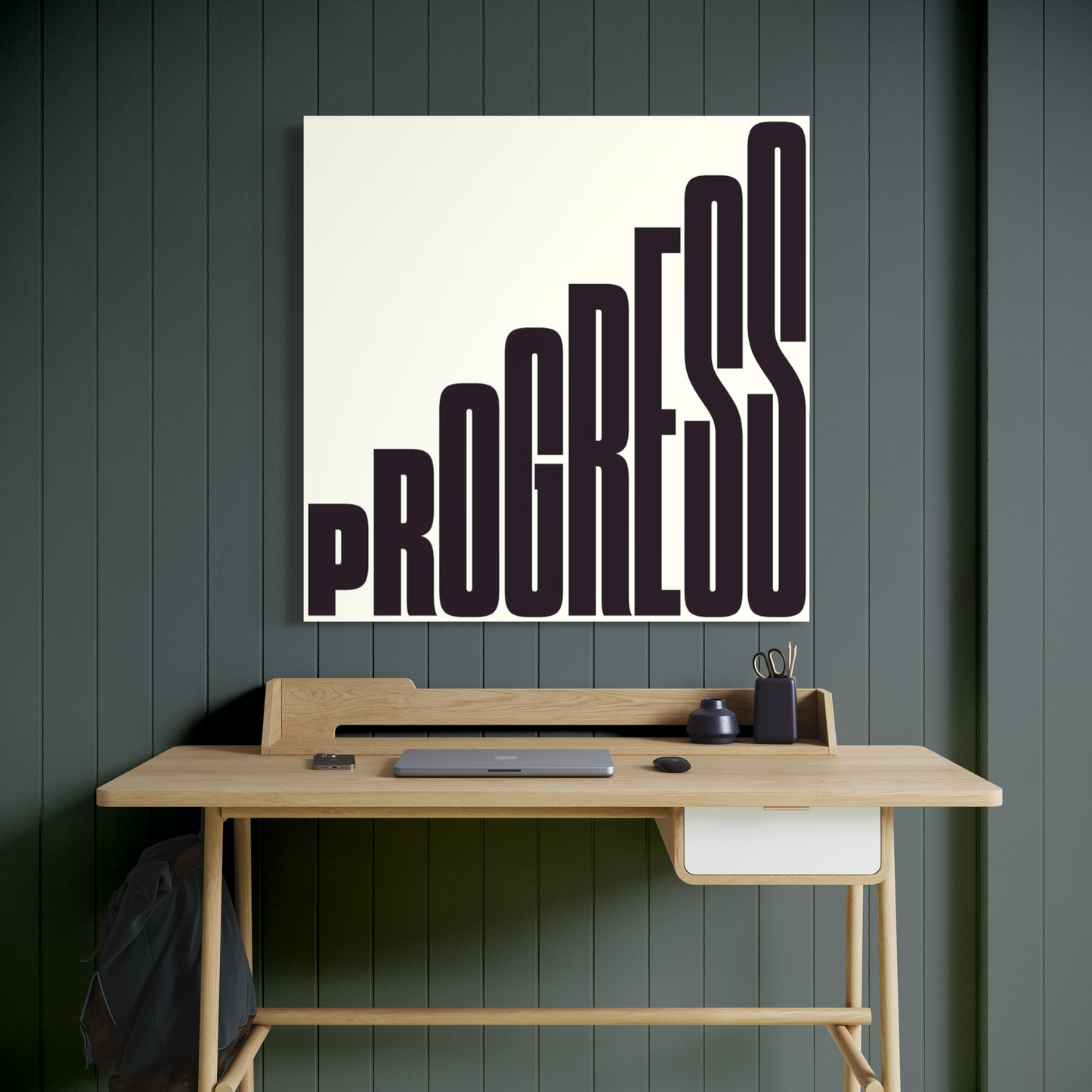 Cuadro decorativo canvas Progress