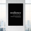 Cuadro decorativo canvas Resilence