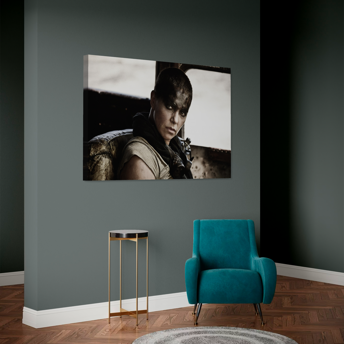Cuadro decorativo canvas Fury road