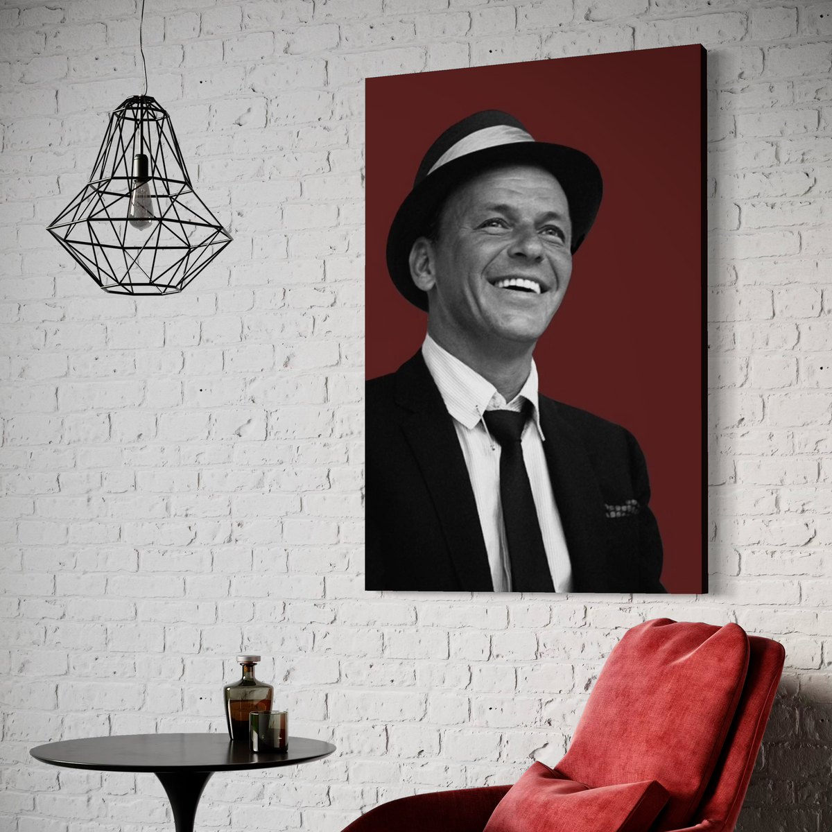 Cuadro decorativo canvas Frank Sinatra