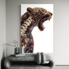 Cuadro decorativo canvas Jaguar 015
