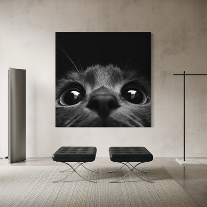 Cuadro decorativo canvas Gato 027