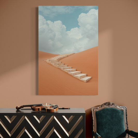 Cuadro decorativo canvas Umbral de Arena