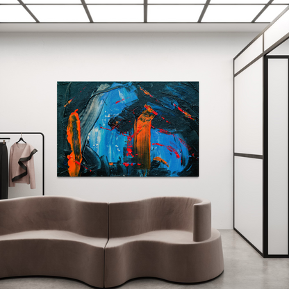 Cuadro decorativo canvas Arte abstracto 022