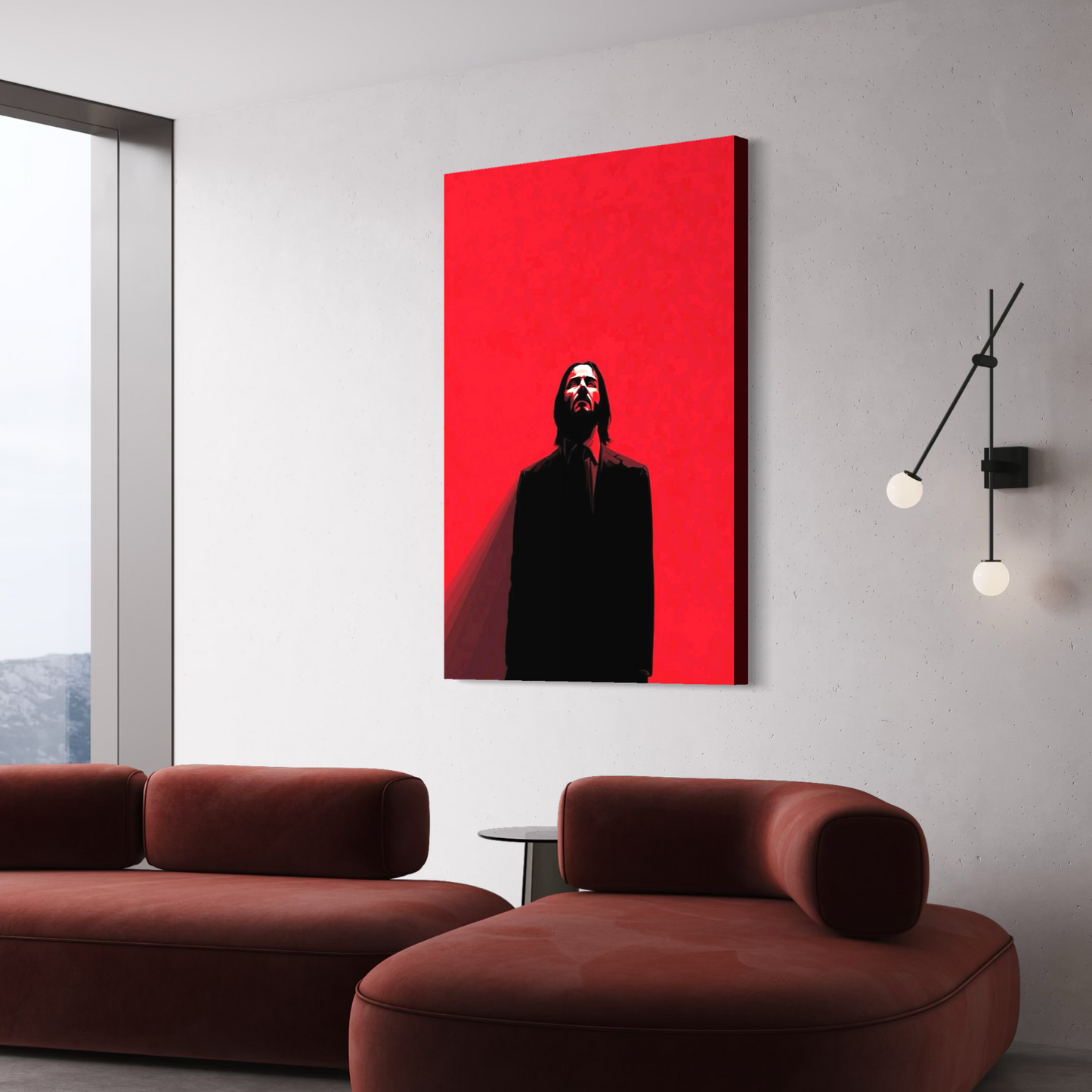 Cuadro decorativo canvas John Wick 003