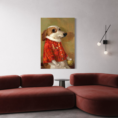 Cuadro decorativo canvas Perro 001
