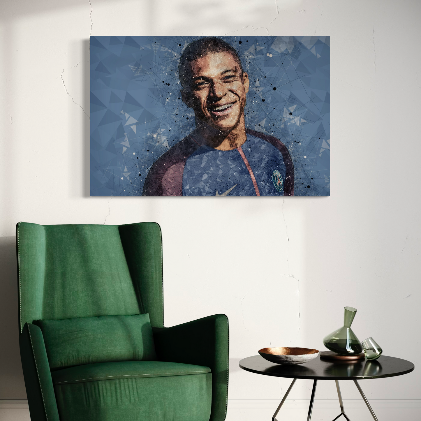 Cuadro decorativo canvas Mbappé 003