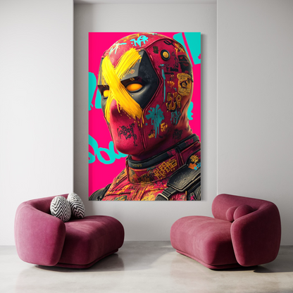 Cuadro decorativo canvas Deadpool 001