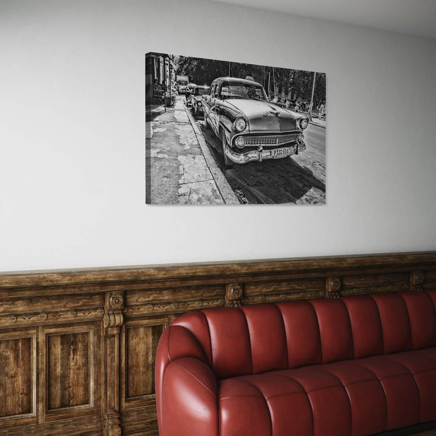 Cuadro decorativo canvas Automóvil 009