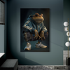 Cuadro decorativo canvas Sapo 001