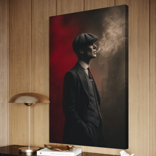 Cuadro decorativo canvas Thomas Shelby 001