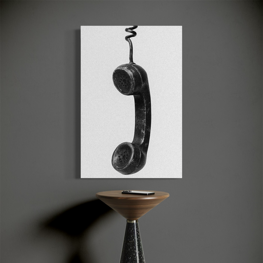 Cuadro decorativo canvas Vintage Call