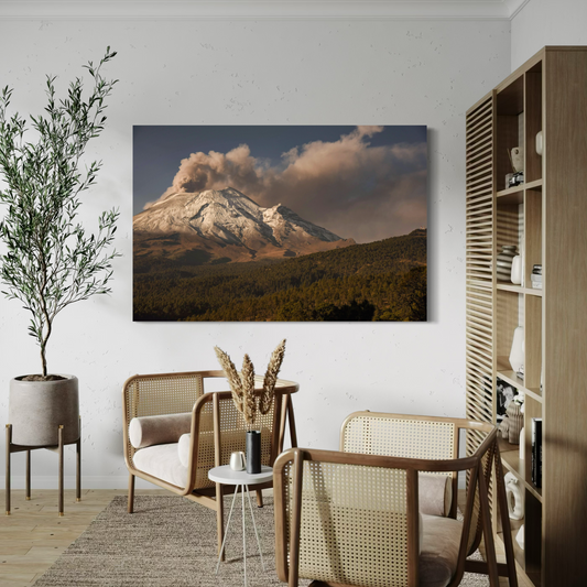 Cuadro decorativo canvas Popocatépetl 002