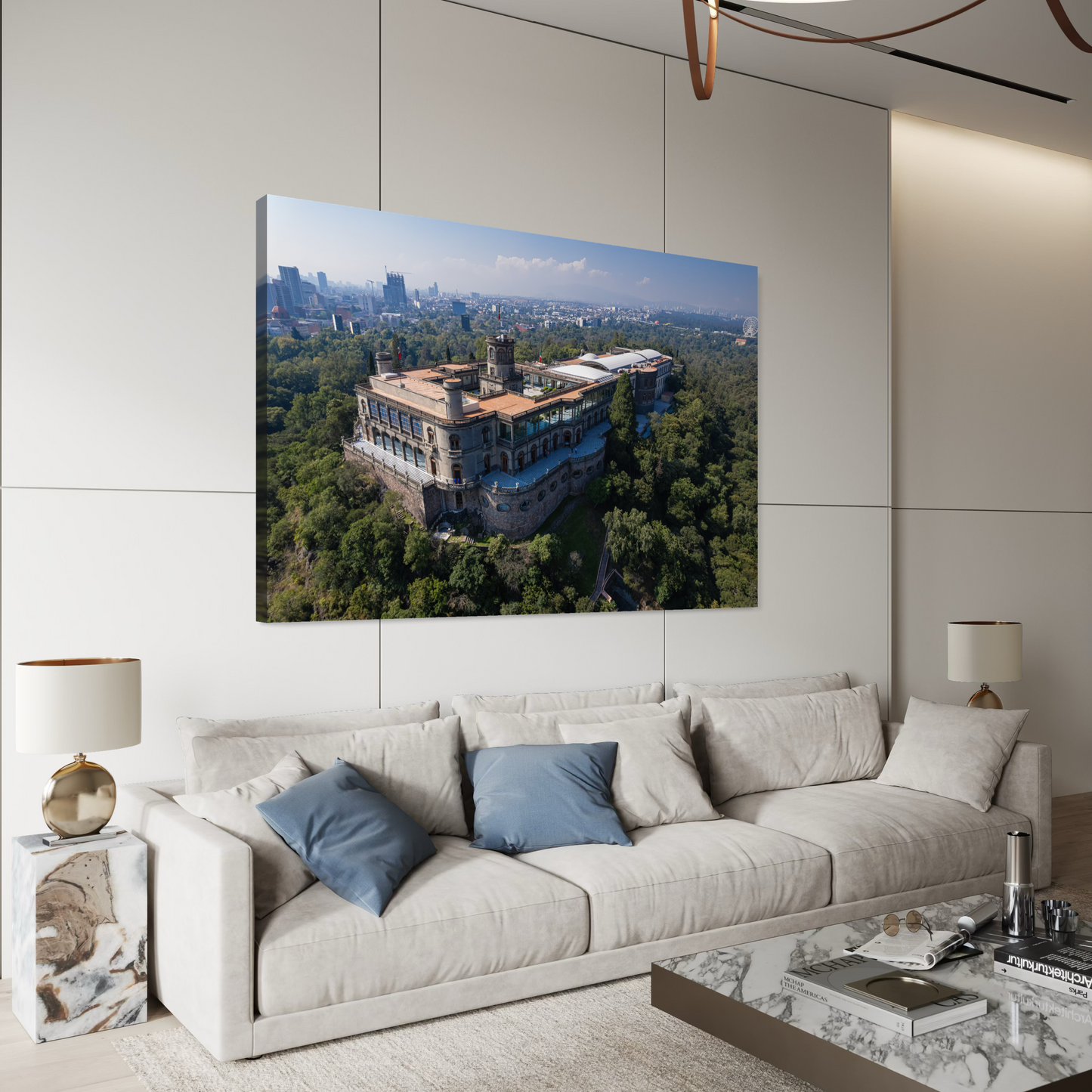 Cuadro decorativo canvas Castillo de Chapultepec 002