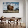 Cuadro decorativo canvas Toro Highland 010
