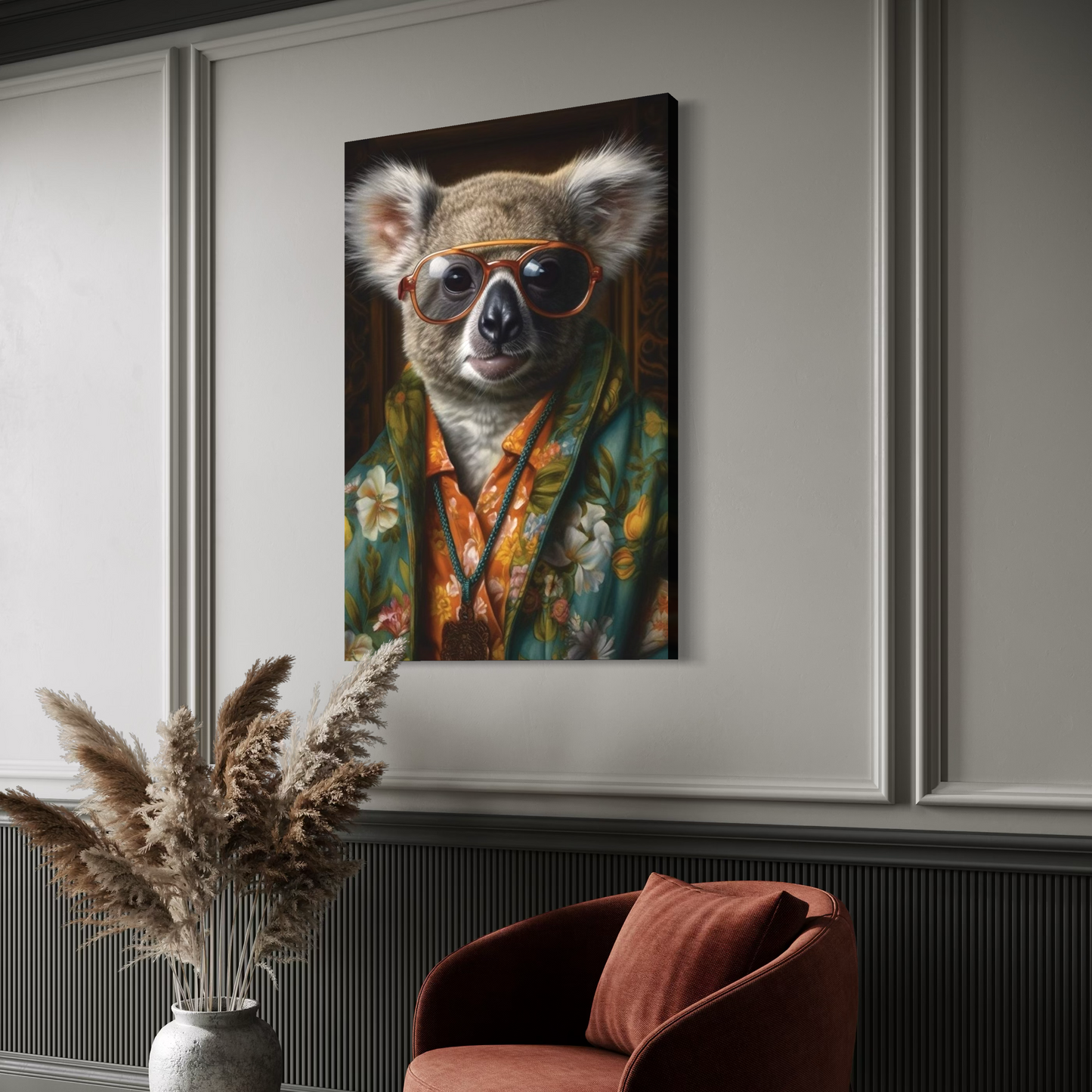 Cuadro decorativo canvas Koala 002