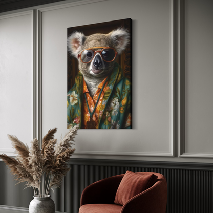 Cuadro decorativo canvas Koala 002
