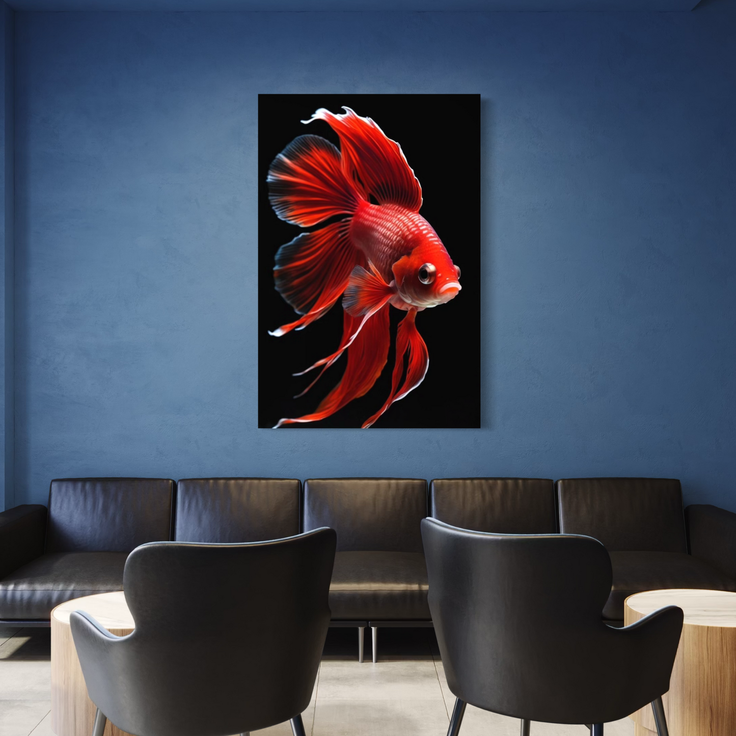 Cuadro decorativo canvas Betta 005