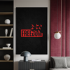Cuadro decorativo canvas Freedom
