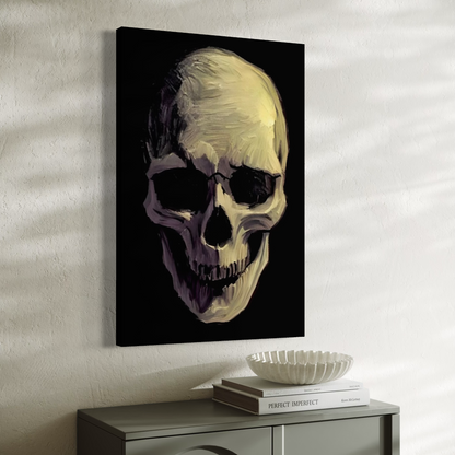 Cuadro decorativo canvas Craneo 006