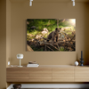 Cuadro decorativo canvas Oso 015