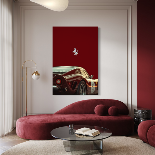 Cuadro decorativo canvas Ferrari 011