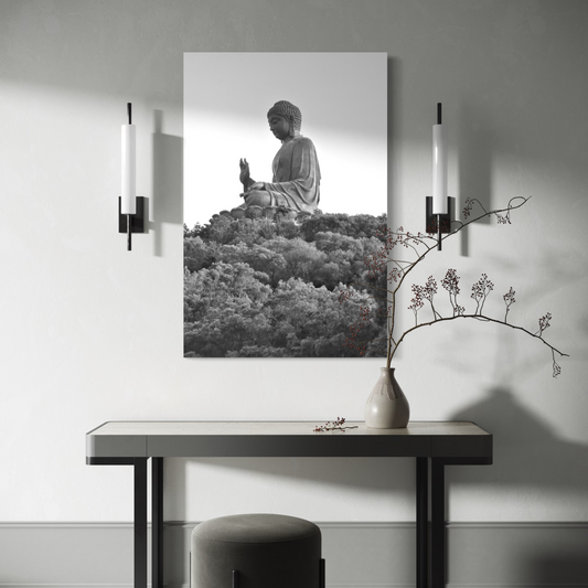 Cuadro decorativo canvas Buda 029