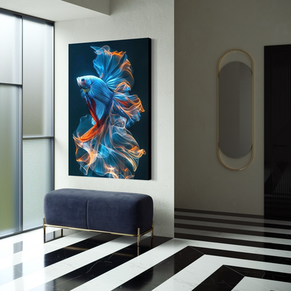 Cuadro decorativo canvas Betta 004
