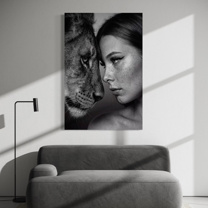 Cuadro decorativo canvas Dualidad
