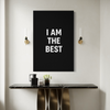 Cuadro decorativo canvas I am the best