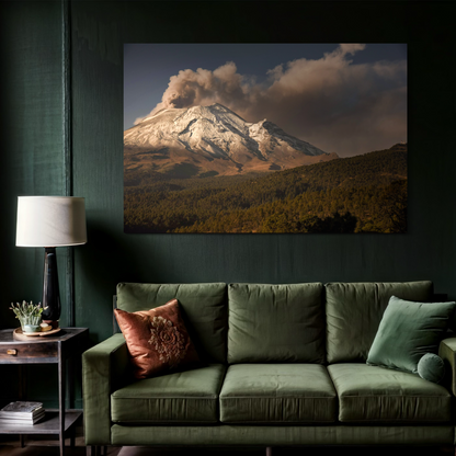 Cuadro decorativo canvas Popocatépetl 002