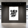 Cuadro decorativo canvas No days off
